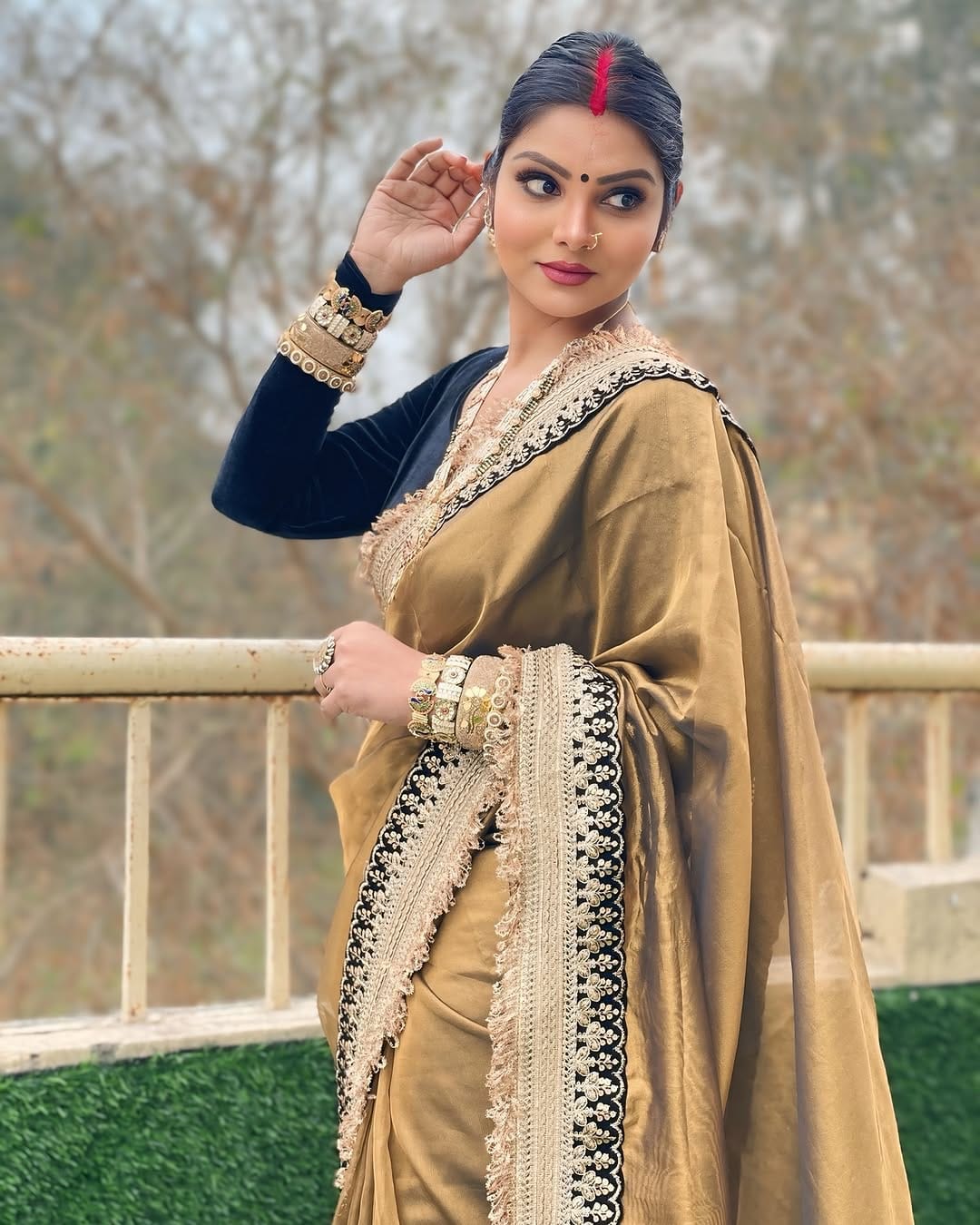 Banarasi Soft Glass Tissue Silk Saree