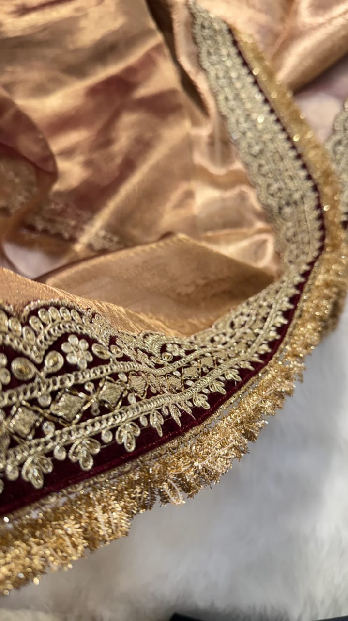Banarasi Soft Maharani Tissue Silk Saree