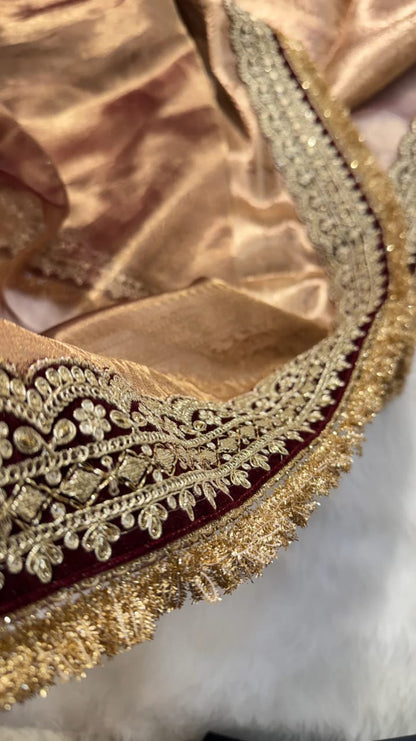 Banarasi Soft Maharani Tissue Silk Saree