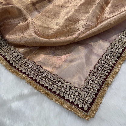 Banarasi Soft Maharani Tissue Silk Saree