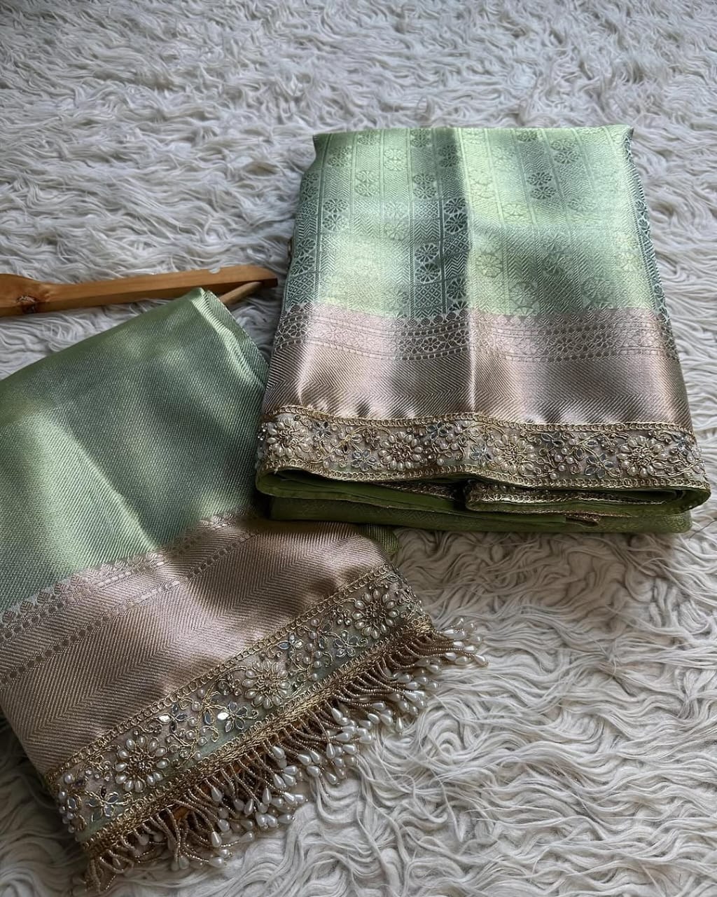 Banarasi Kanchipuram Tissue Silk Saree