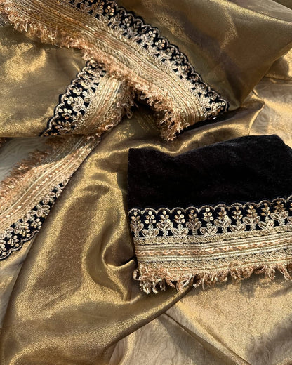 Banarasi Soft Glass Tissue Silk Saree